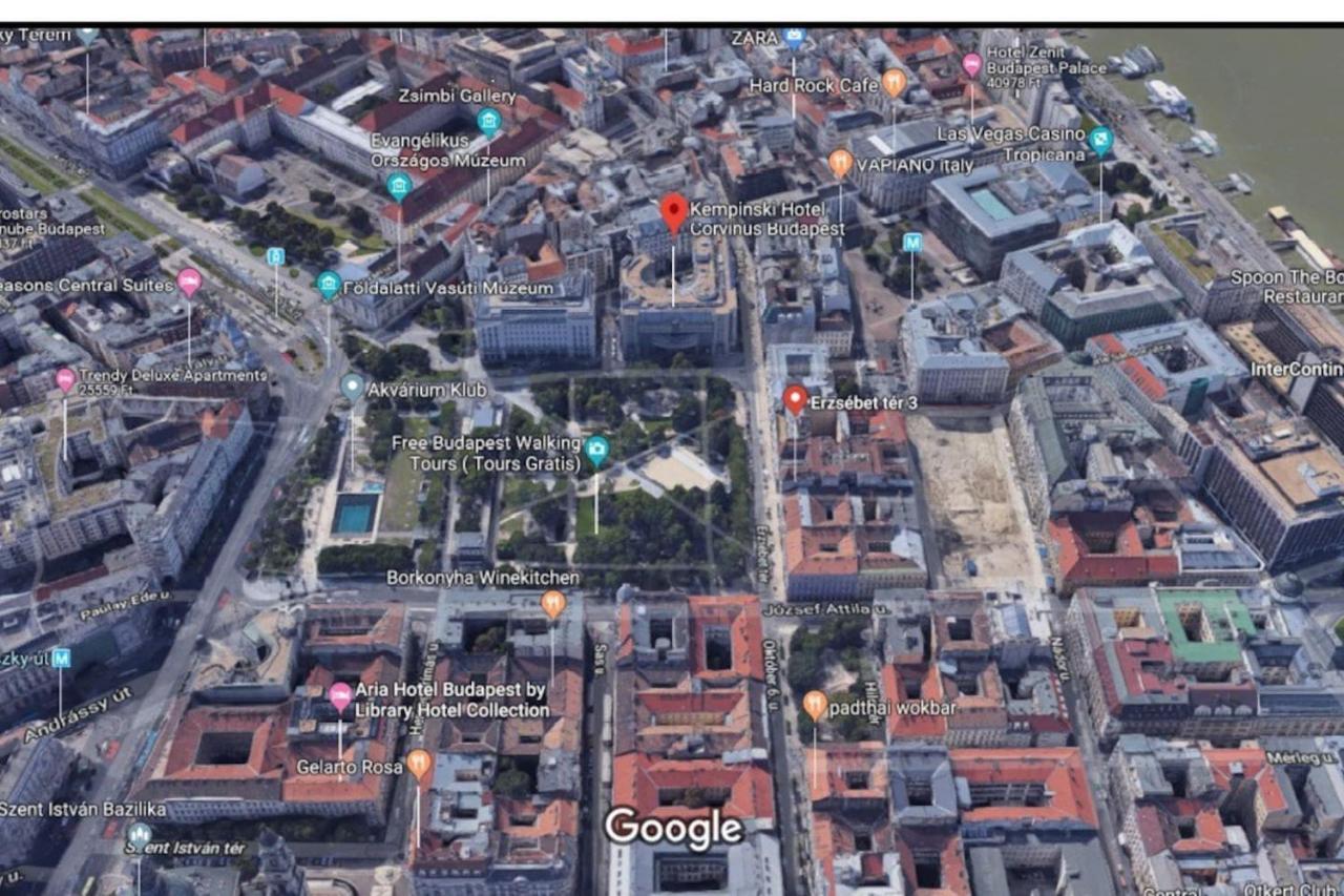 City Corso Apartman Budapest Bagian luar foto